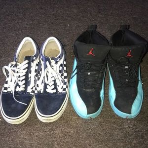 Vans and air Jordan Retro 12